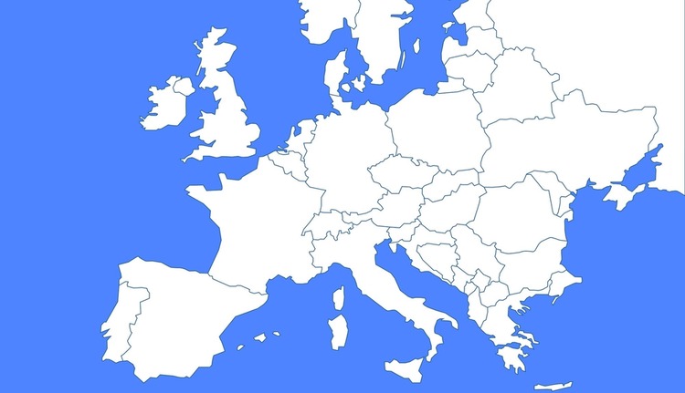 Európske štáty po anglicky